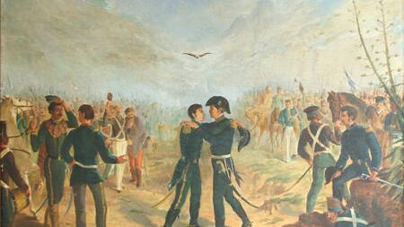 Encuentro en Belgrano y San Martín