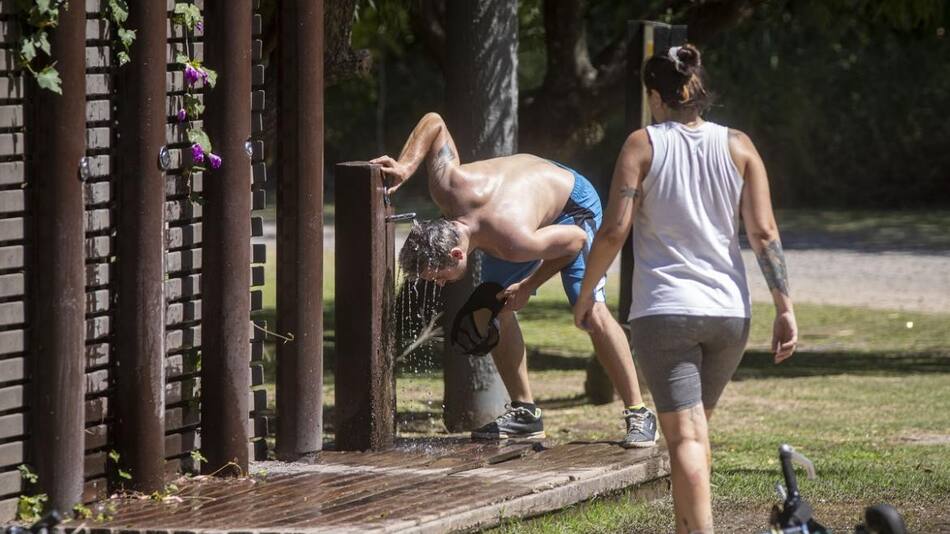 Ola de calor en Argentina, NA