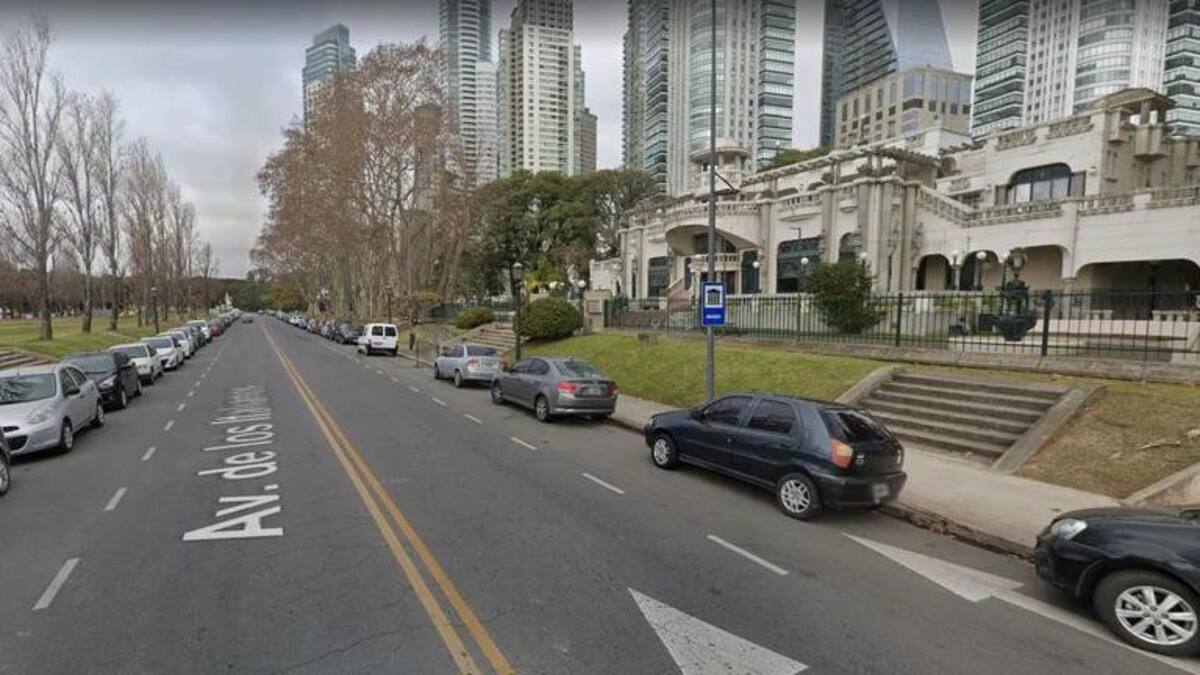 Lugar del accidente en Puerto Madero. Foto: Google Maps