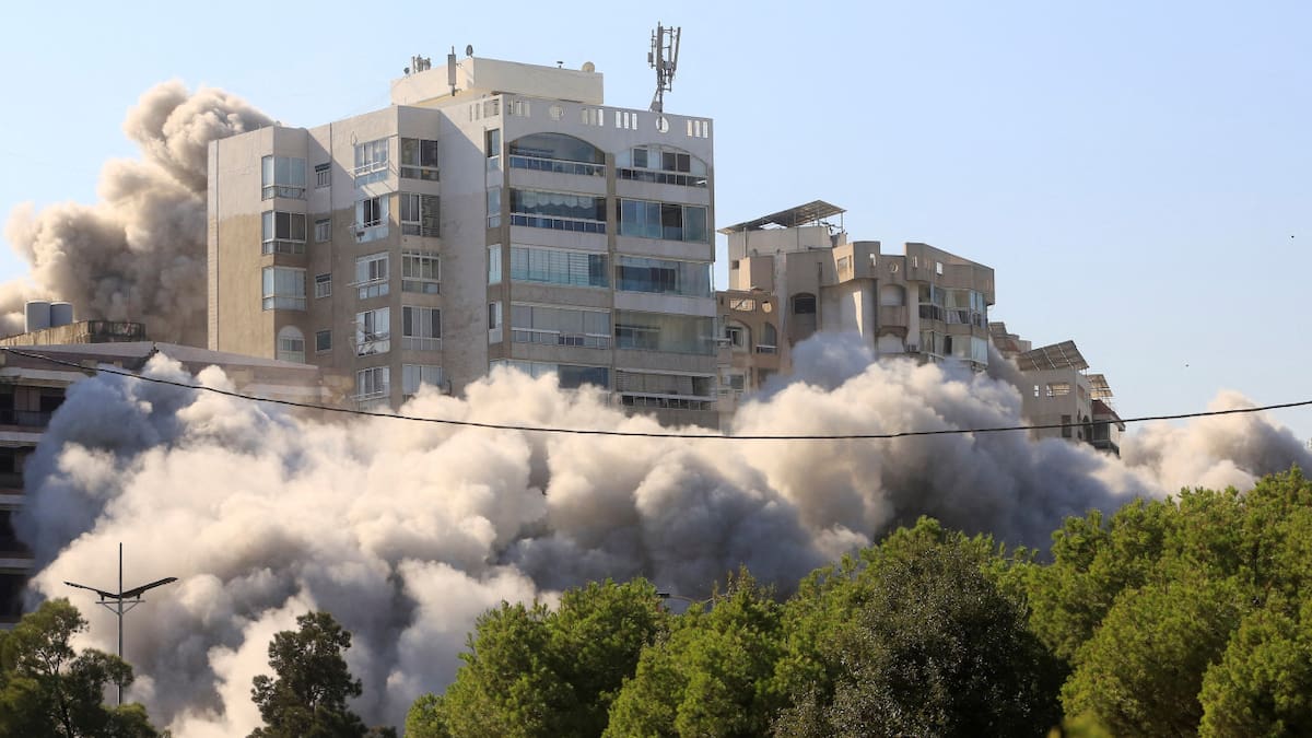 Ataques de Israel contra Hezbollah en el Líbano. Foto: Reuters.