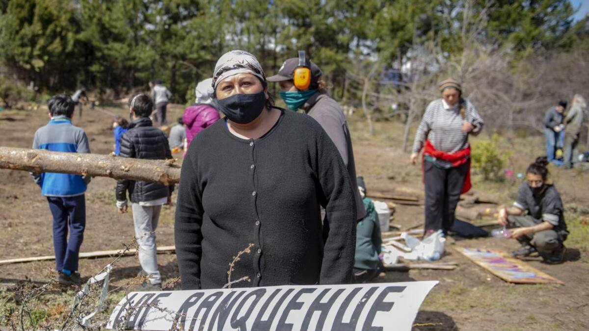 La comunidad mapuche Millalonco Ranquehue. Foto: CELS.