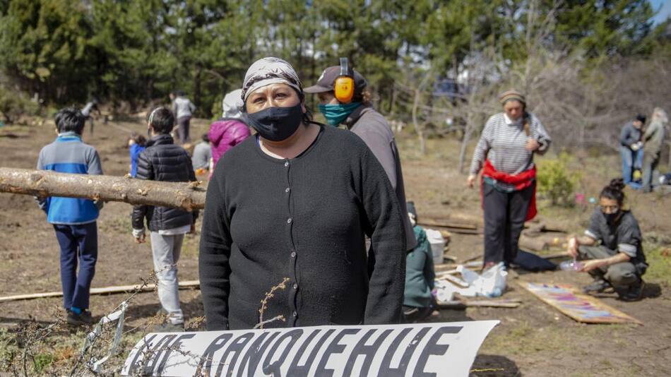 La comunidad mapuche Millalonco Ranquehue. Foto: CELS.