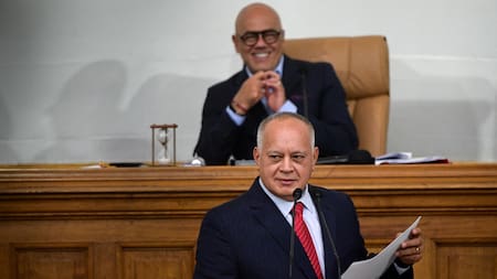 Diosdado Cabello, ministro de Interior y Justicia de Venezuela. Foto: REUTERS.