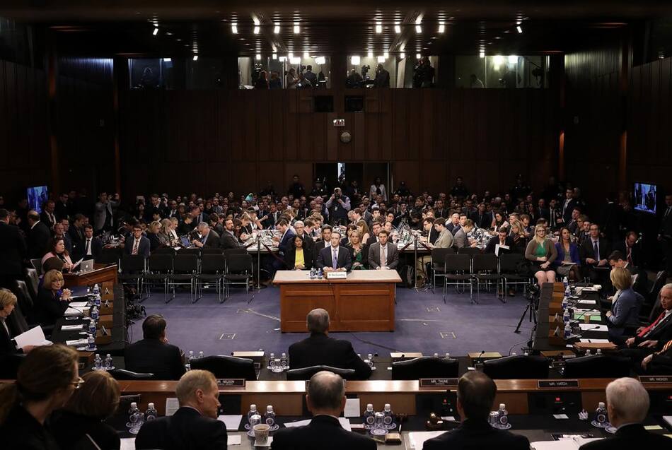 Mark Zuckerberg ante el Congreso de EE.UU. - Facebook (Reuters)