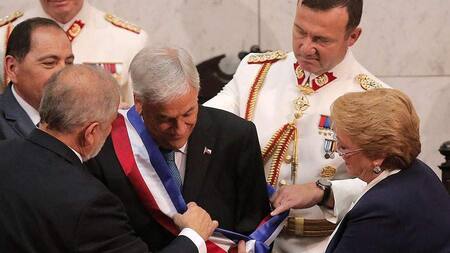 Asunción presidencial de Sebastián Piñera - Chile (Twitter)