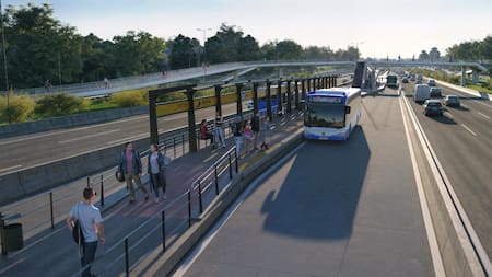 Menos embotellamientos: el nuevo Metrobús que busca aliviar el tránsito entre el Conurbano y la Ciudad De Buenos Aires en hora pico