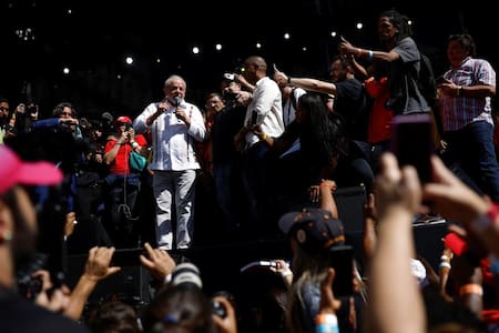 Lula da Silva; Día del Trabajador. Foto: Reuters.