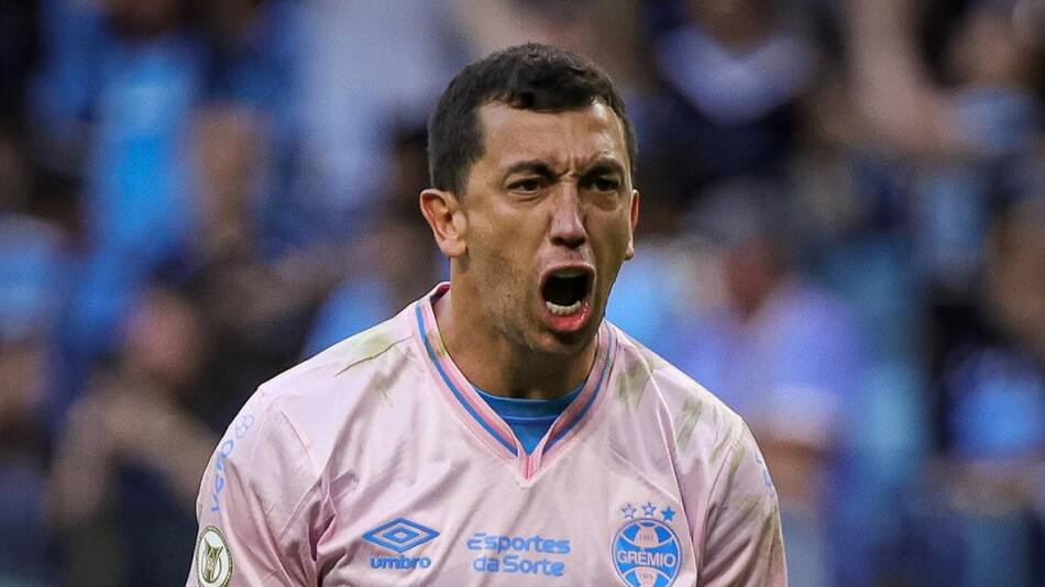 Agustín Marchesín; Gremio. Foto: Instagram @agustinmarchesin1.