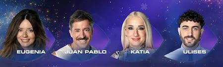 Nominados GH. Foto: Captura telefé.