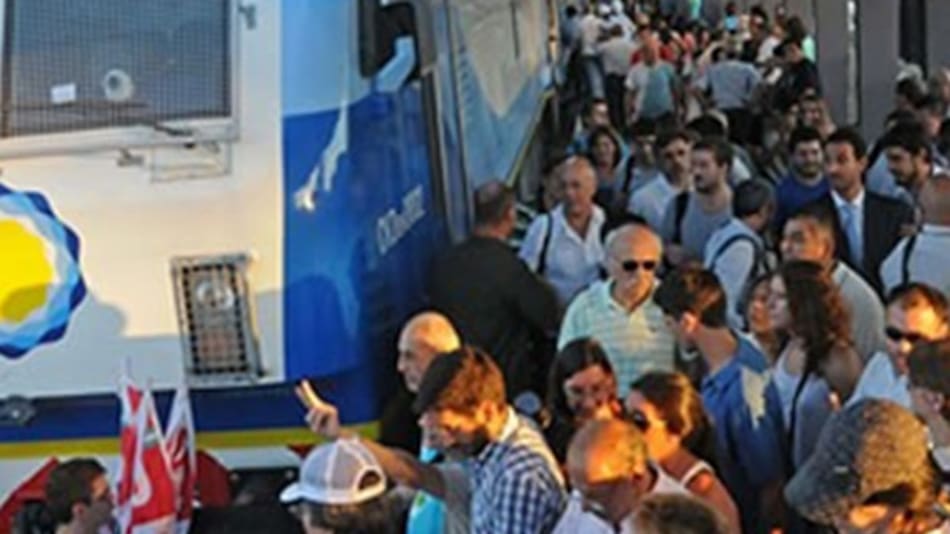 Jubilados en tren