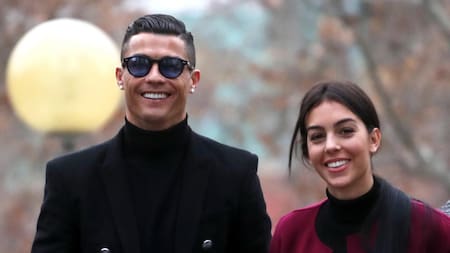 Cristiano Ronaldo y Georgina Rodríguez (Reuters)