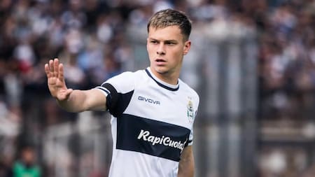 Matías Abaldo, futbolista de Gimnasia