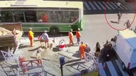 Robo de motochorros y detención en el centro porteño