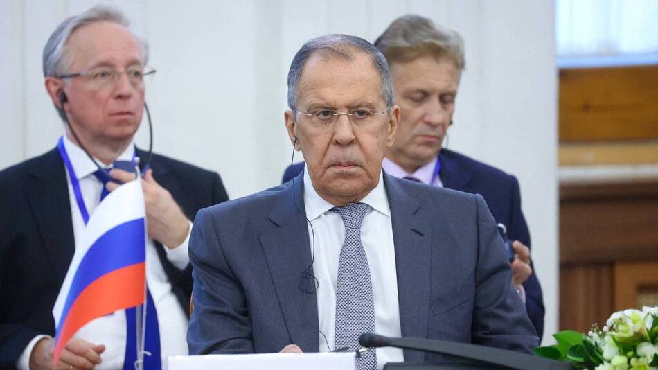 Serguéi Lavrov, ministro de Exteriores de Rusia. Foto: REUTERS.