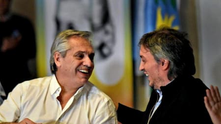 Alberto Fernández y Máximo Kirchner