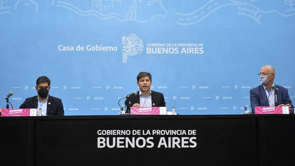 Axel Kicillof anuncia medidas para la Provincia, NA