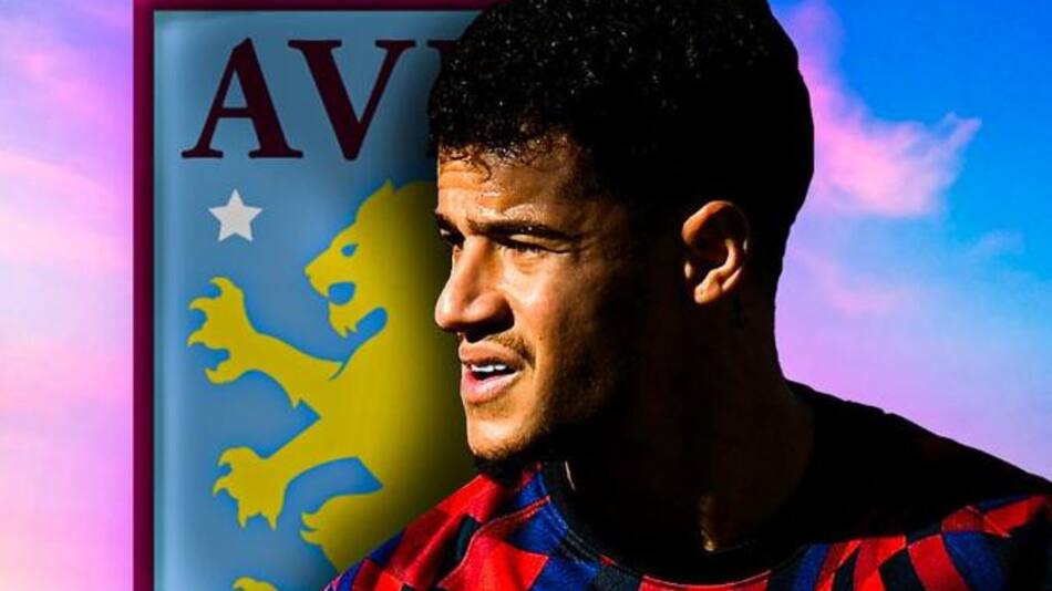 Philippe Coutinho, mercado de pases, foto Twitter Aston Villa