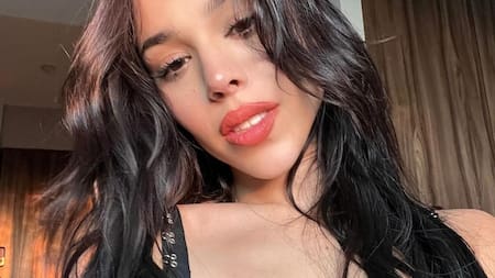 La foto hot de Danna Paola en topless junto a su novio que causó furor en las redes sociales
