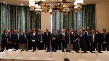 Javier Milei en Estados Unidos: reunión con inversores y foto con una aspirante a astronauta