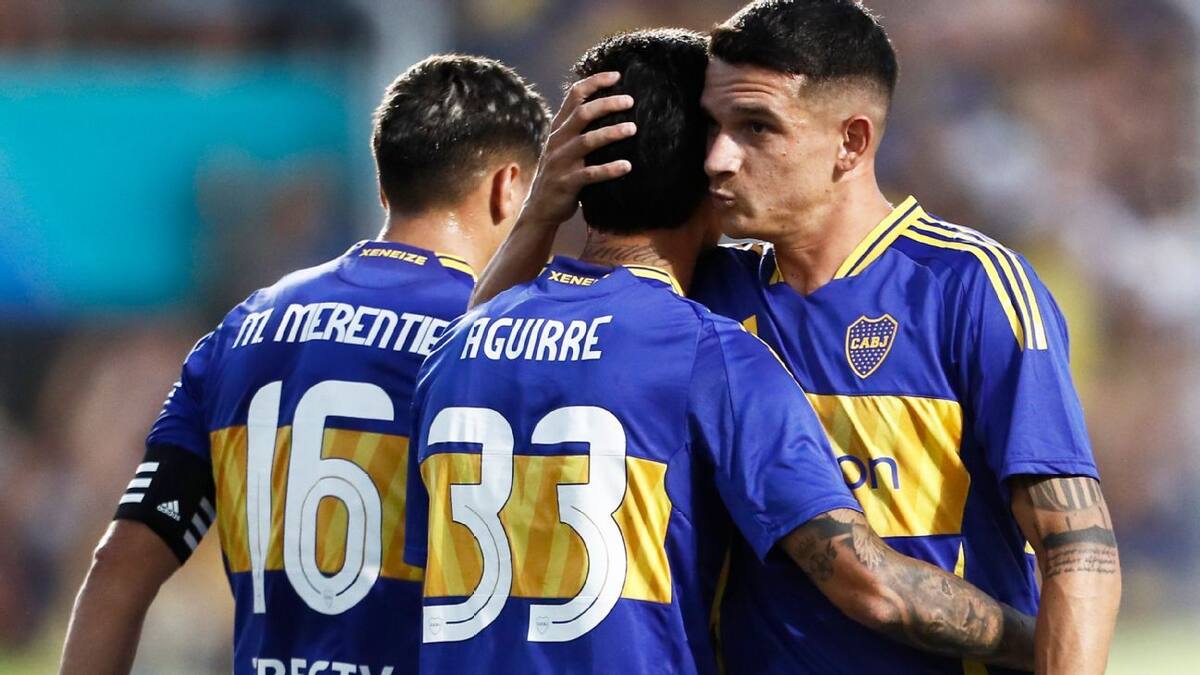 Boca en San Nicolás.
