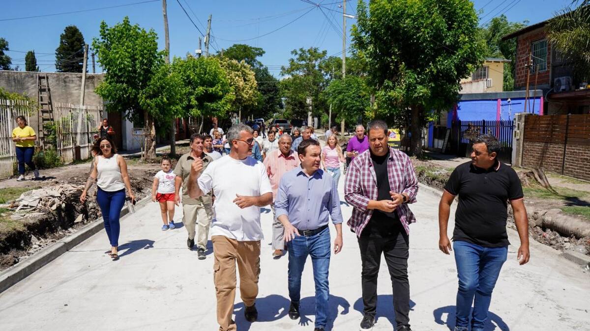Florencio Varela: culminó la primera etapa de pavimentación en Villa Arias y Gral. San Martín