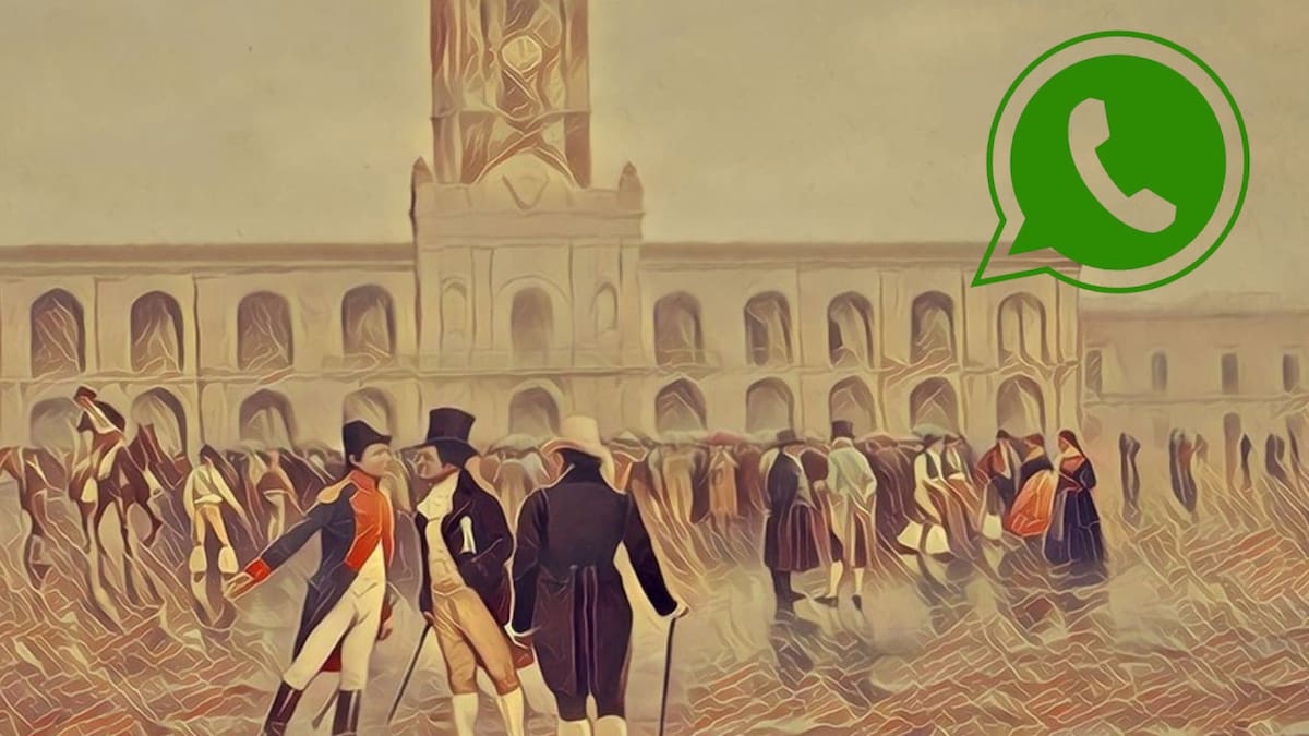 Mensajes para enviar por WhatsApp este 25 de Mayo.