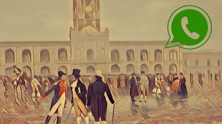 Mensajes para enviar por WhatsApp este 25 de Mayo.