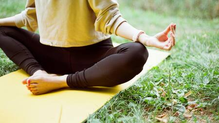 Salud mental, meditación, respiración. Foto: Unsplash