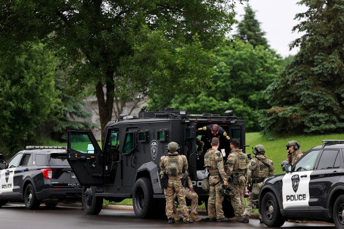 Policía de Minnesota. Foto: Reuters / Ellen Schmidt.