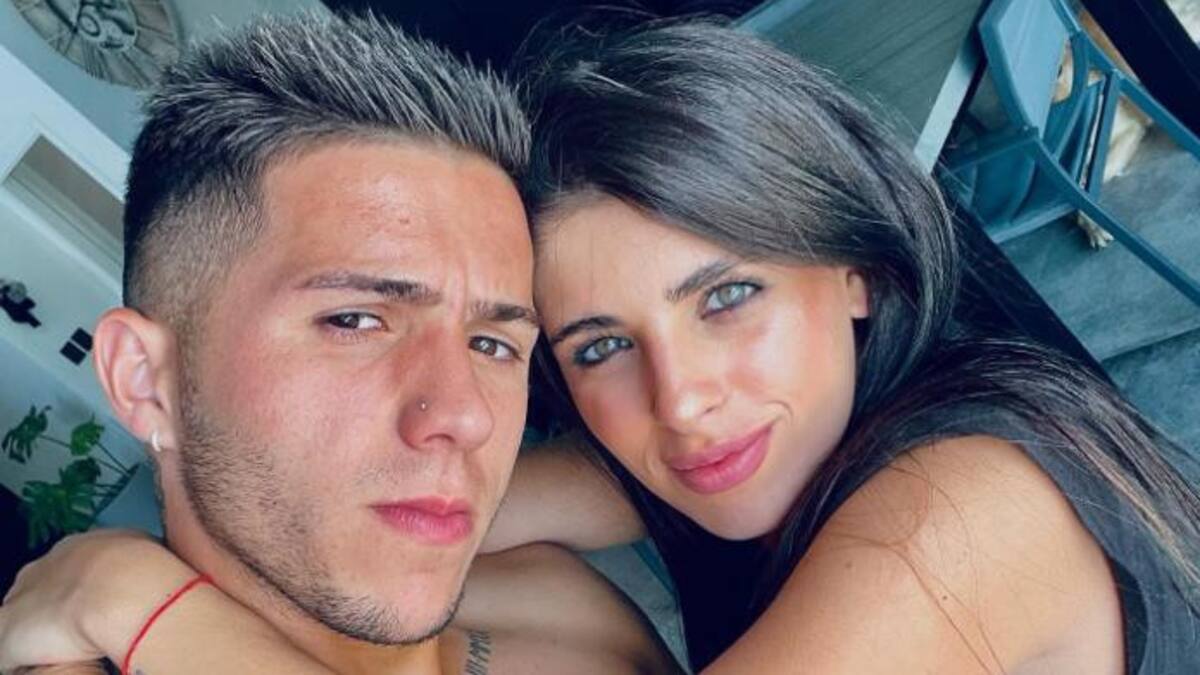 Enzo Fernández y Valentina Cervantes. Foto: Instagram/valucervantes.
