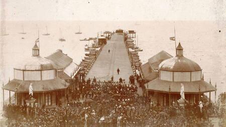 Llegada de los restos de Sarmiento a Buenos Aires