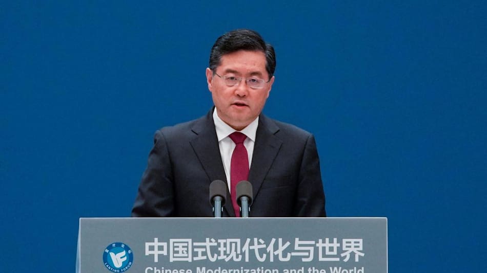 Qin Gang, ministro de exteriores de China. Foto: Reuters.