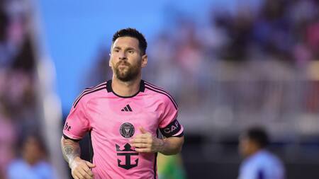 Lionel Messi en el Inter Miami. Foto: Reuters.
