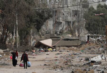 Guerra en Gaza. Foto: EFE
