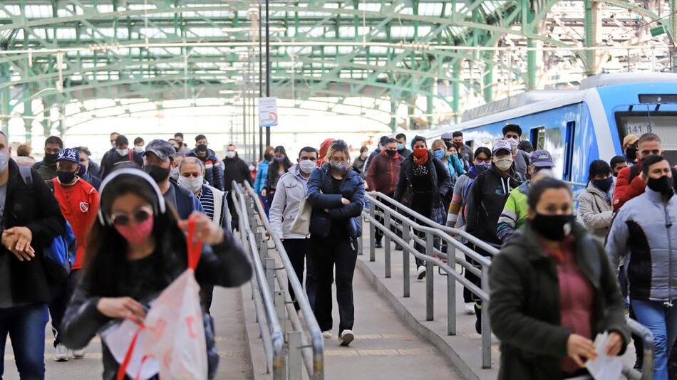 Transporte público, coronavirus en Argentina, NA