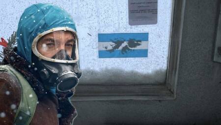 Las referencia de Malvinas en El Eternauta. Foto: X @jmrosas1845