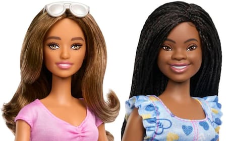 Barbie presenta las muñecas ciegas y con síndrome de Down. Fuente: Instagam.