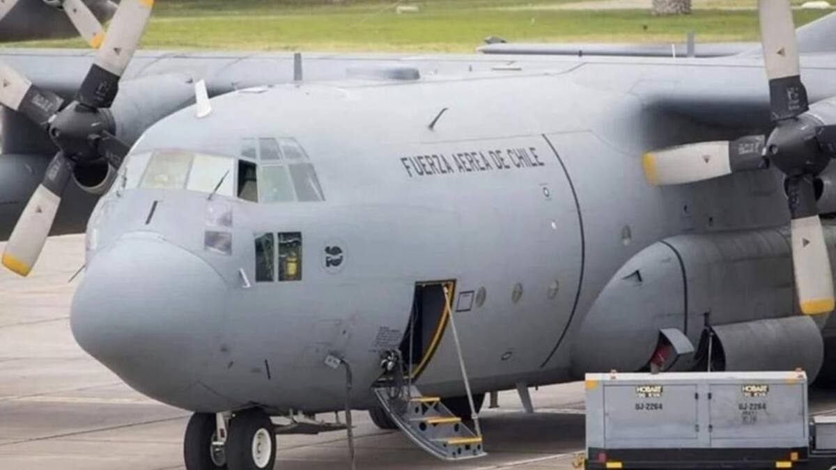 Avión desaparecido de la Fuerza Aérea de Chile