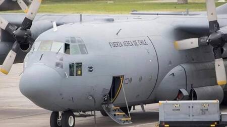 Avión desaparecido de la Fuerza Aérea de Chile
