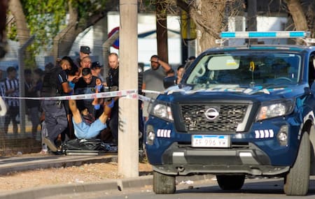 Un hincha de Gimnasia de Mendoza, asesinado. Foto: Télam