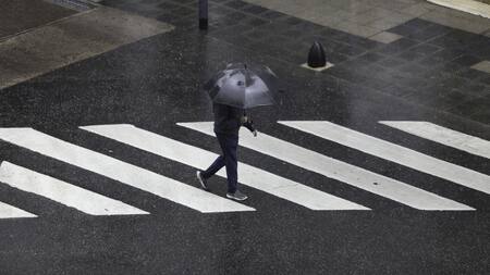 Lluvias en Buenos Aires. Foto: NA / Daniel Vides