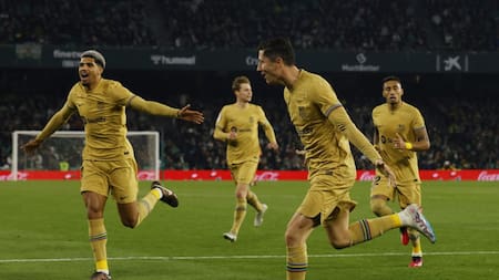 La Liga, Betis vs. Barcelona. Foto: REUTERS.