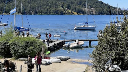 Navegar en velero por el lago Nahuel Huapi. Foto: Pato Daniele