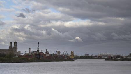 Clima nublado, nubes, estado del tiempo, NA