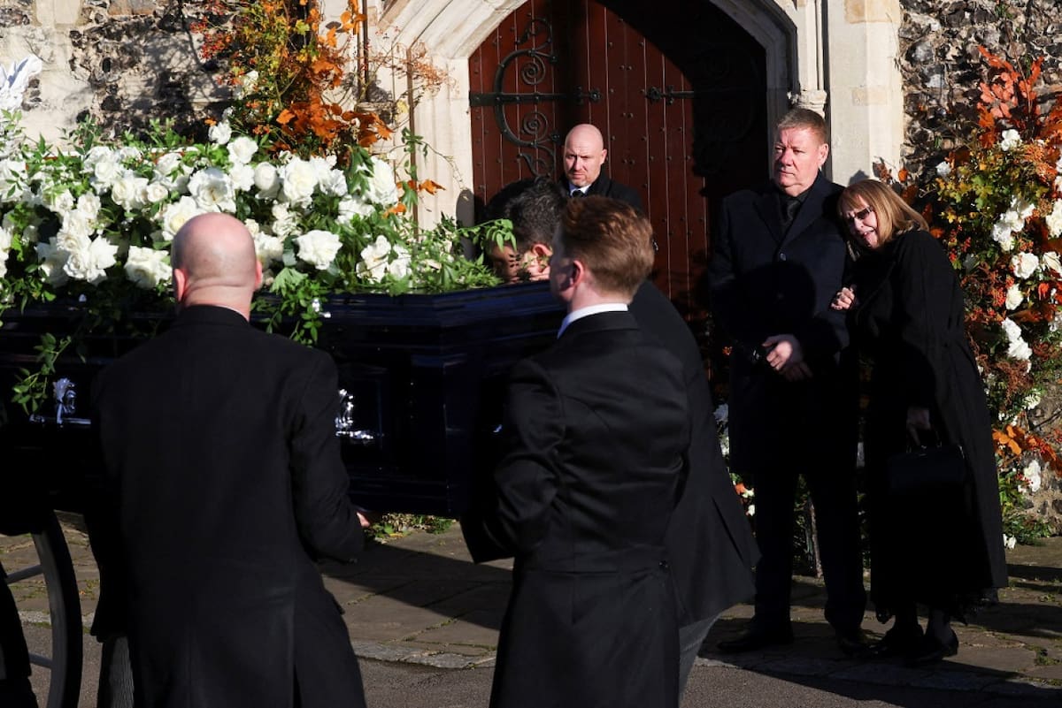 Velorio Liam Payne. Foto: Reuters.