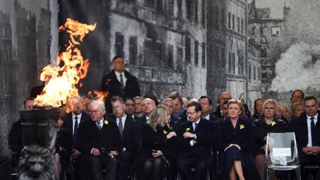 Conmemoración de liberación del gueto e Varsovia, Reuters