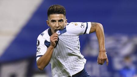 Festejo de Vélez en la Copa Libertadores, REUTERS