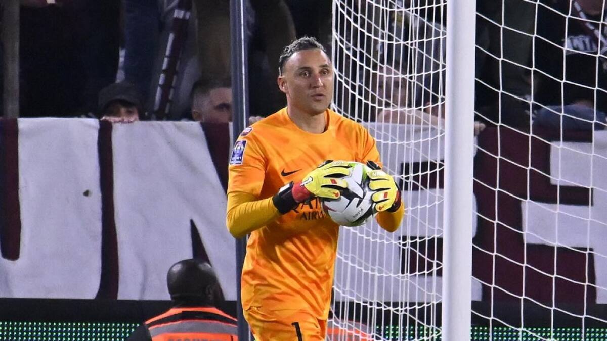 Keylor Navas. Foto: Instagram @keylornavas1.