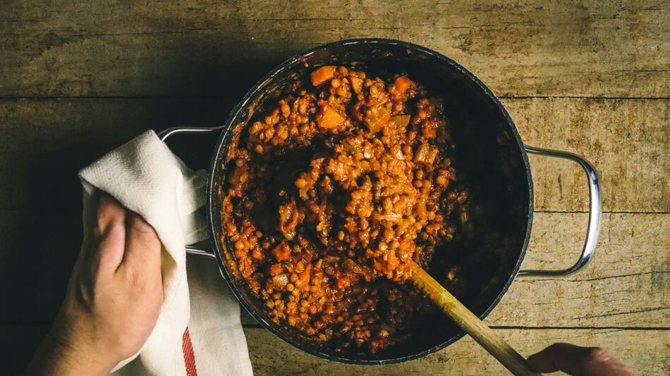 Guiso de lentejas. Foto: Unsplash