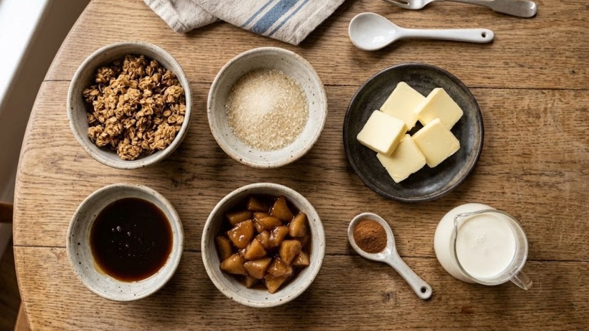 Con 4 peras, 100 gramos de manteca y una taza de harina: cómo hacer un crumble crocante para la merienda